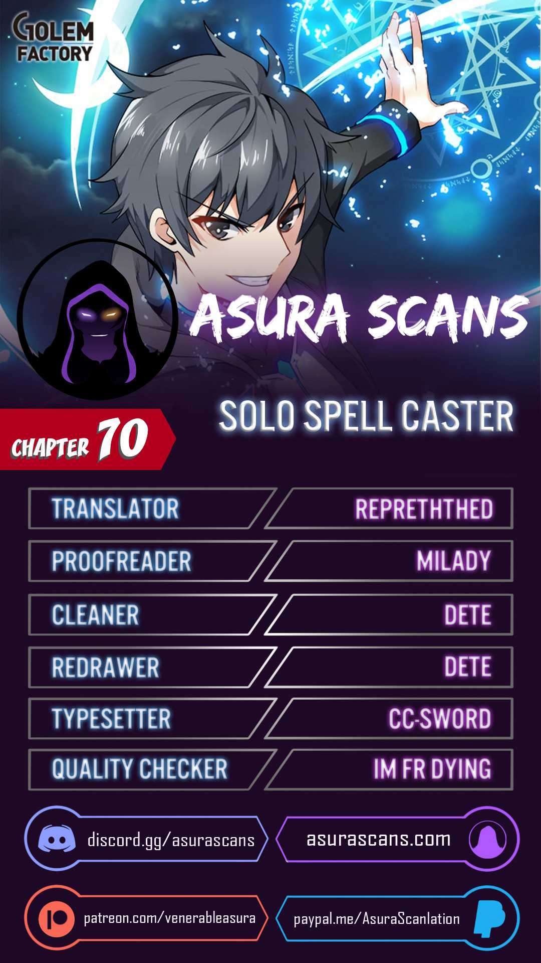 Solo Spell Caster Chapter 70 1